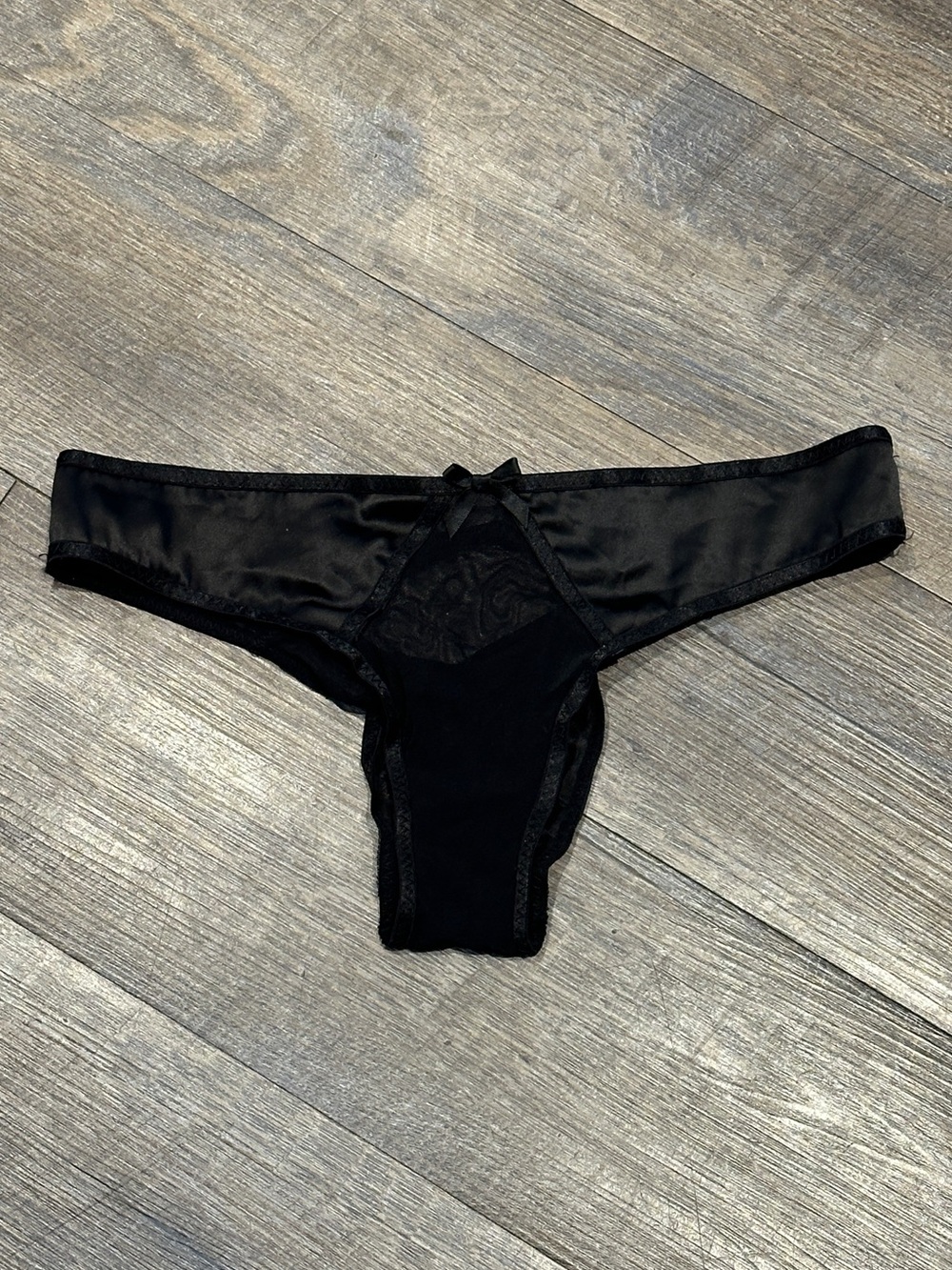 Rene Rofe Black Sexy Panties Medium-Large NWOT